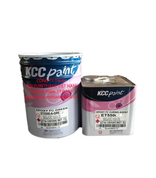 ET5500-Sơn tự phẳng kháng hoá chất 16L (24kg)