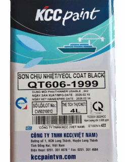 Sơn chịu nhiệt 600 độ màu đen QT606-1999